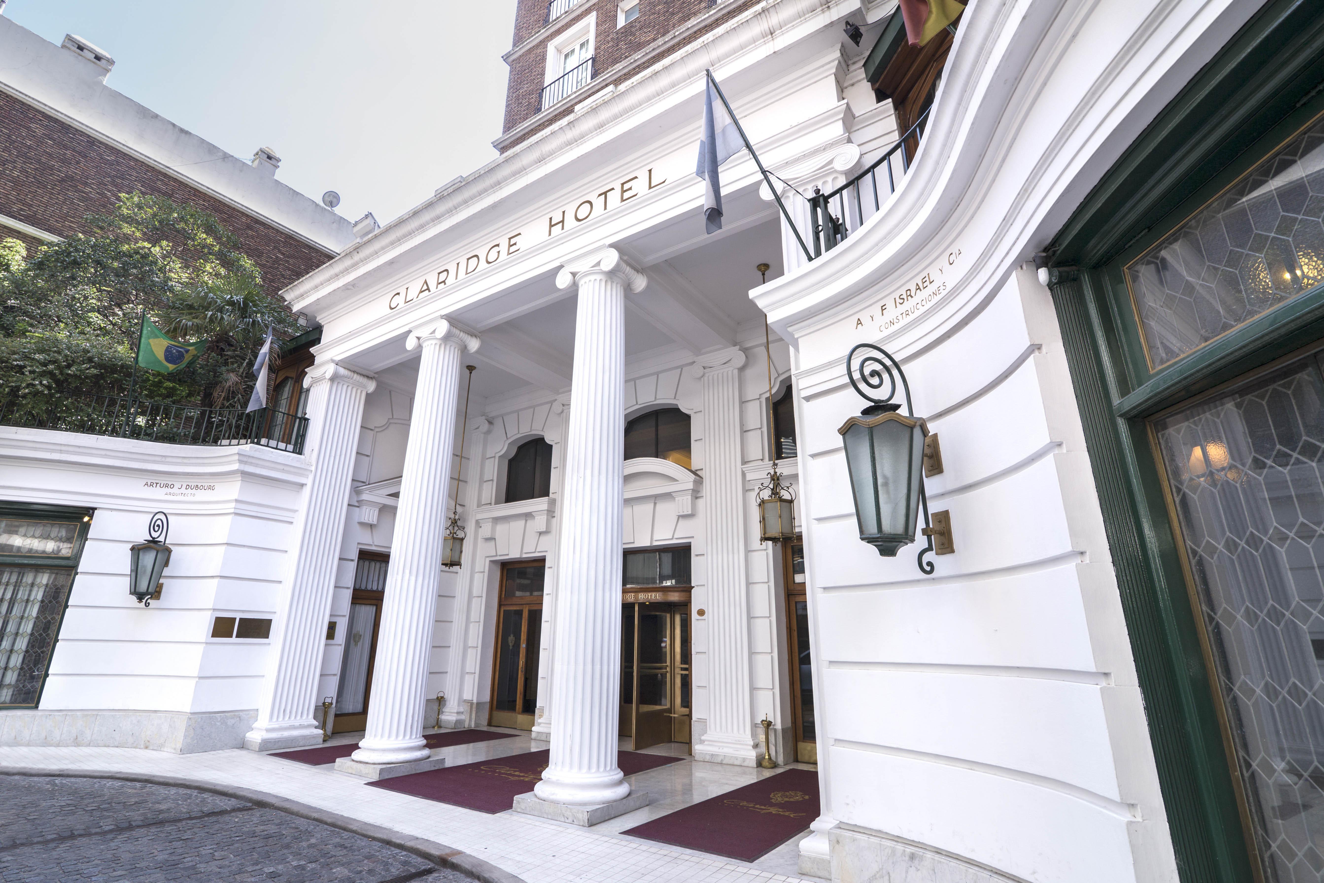 Claridge Hotel Buenos Aires Eksteriør billede The hotel's entrance